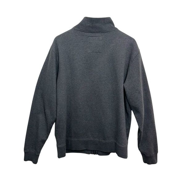 League Mens Gray Yale Collegiate Zip Up Size Large Ivy League Preppy - Picture 3 of 8